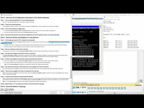 [CCNA v6] Packet Tracer 8.1.1.8 Troubleshooting Challenge - Documenting The Network