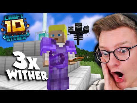 ENDLICH BEACON! 3x WITHER MIT BASTIGHG & STEGI! - CRAFTATTACK 10 - #8