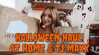 Halloween Haul-Tj Maxx & At Home! 🎃🖤