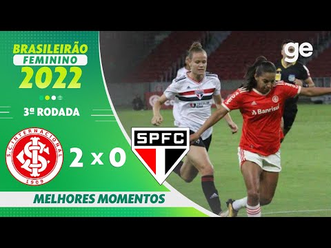 Gols e lances de Internacional x São Paulo