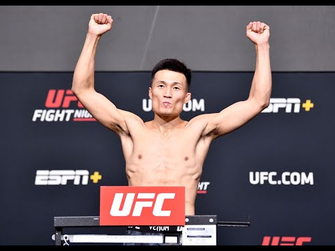 UFC Vegas 29: The Korean Zombie vs Ige Weigh-in