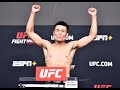 UFC Vegas 29: The Korean Zombie vs Ige Weigh-in
