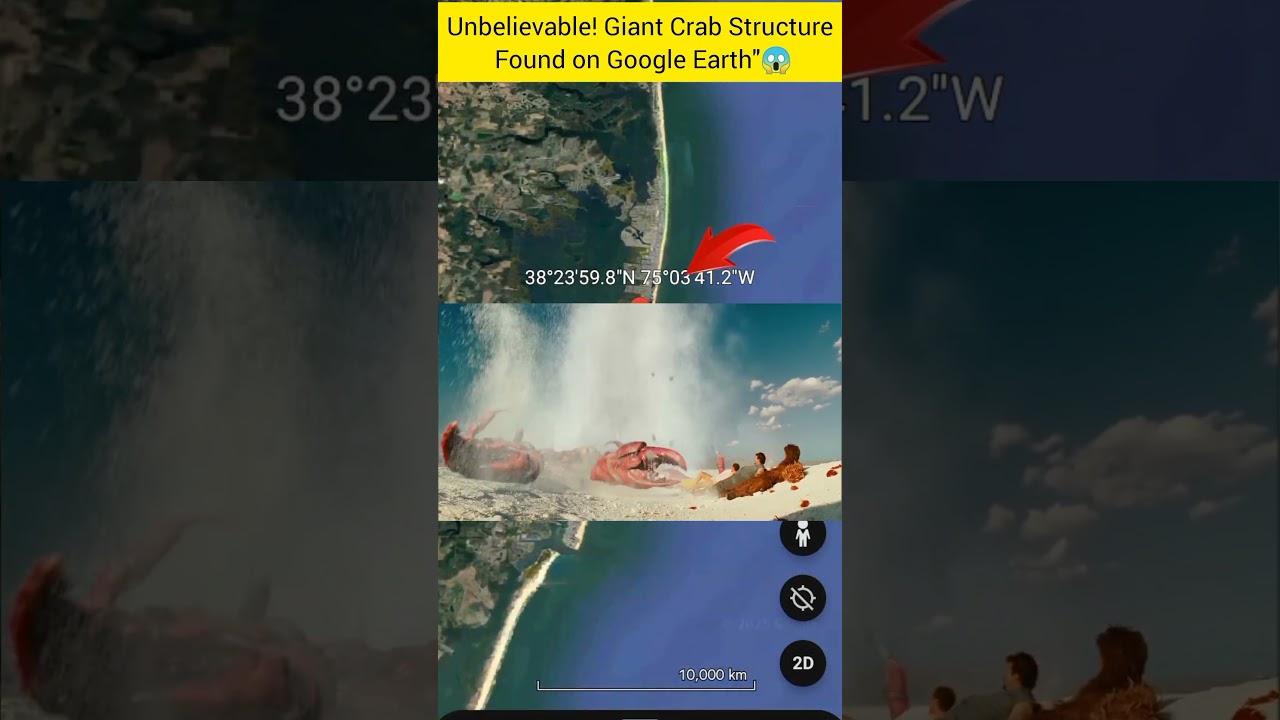 Unbelievable! Giant Crab Structure Found on Google Earth