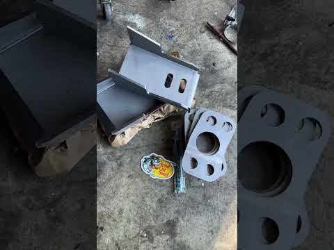 Part 8! Remounting my 2jz! #fabrication #toyota #2jz #chevy #trifive #hotrod #build