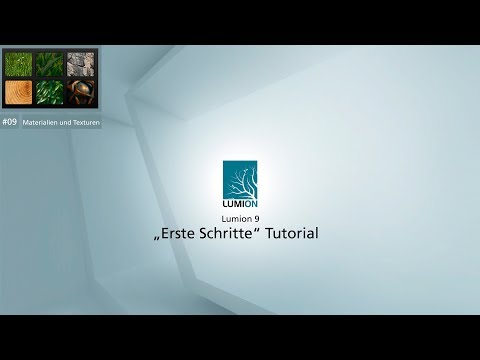 #09 - Materials and Textures in Lumion 9 | First Steps Tutorial