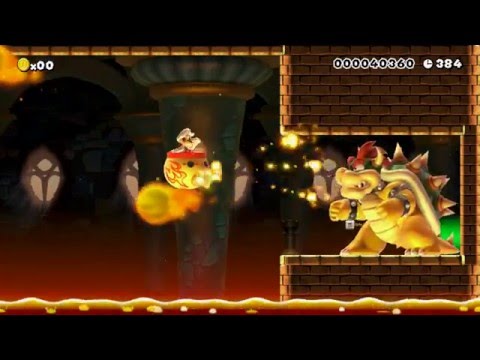Super Mario Maker Castle Invaders