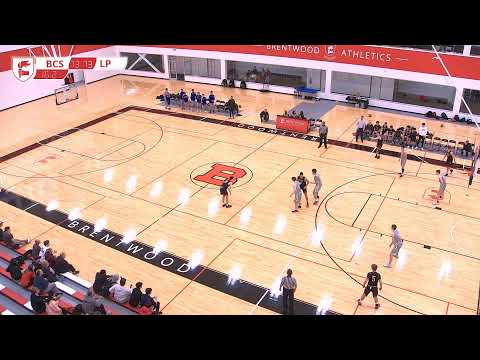 Sr Boys Basketball 2A Islands Final  - Brentwood vs Lambrick Park Feb 2020