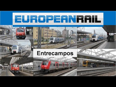 Comboios de Portugal & Fertagus Trains - Estação de Entrecampos - Linha do Cintura