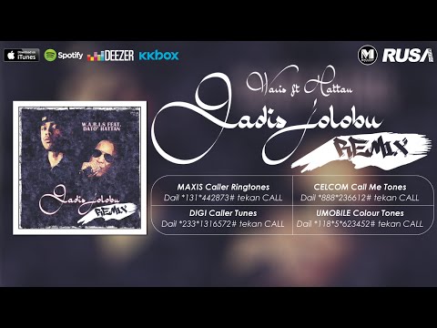 W.A.R.I.S Feat. Dato Hattan - Gadis Jolobu Remix [Official Lyrics Video]