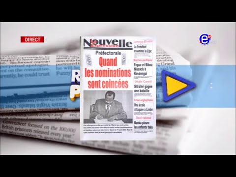 LA REVUE DES GRANDES UNES DU JEUDI 05 NOVEMBRE 2020 - ÉQUINOXE TV