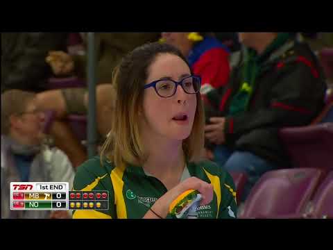 2018 Scotties Tournament of Hearts - Jones (MB) vs. Fleury (NO) - Draw 12