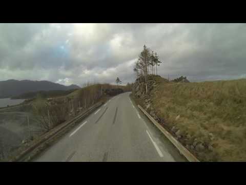 Scania R580 from Jelsa to Seljord (4-April-2017)