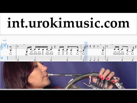 Best Part Of Me French Horn Tabs - Ed Sheeran feat Yebba Best Part Of Me Notes Solo Tutorial