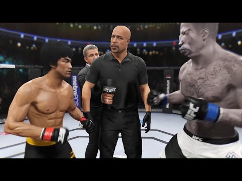 Bruce Lee vs. Gargoyle - EA Sports UFC 2