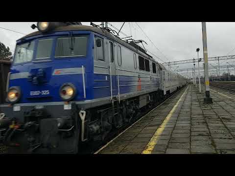 EU07 pociąg IC HALNY relacji Bydgoszcz Głowna-Bielsko Biała Głowna przejazd przez Chybie