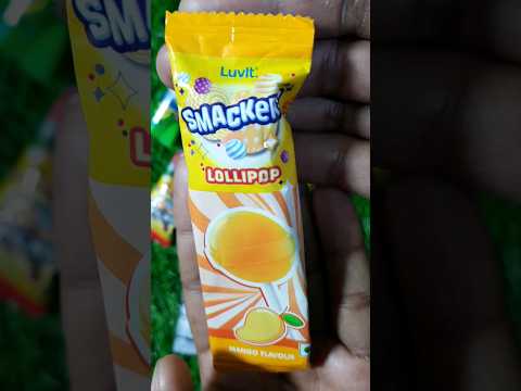 Luvit Smackers Lollipop Mango Flavour 🥭 😋 #shorts