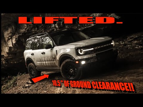 How to lift the 2021-25 Ford Bronco Sport 1.5 inches with the HRG Offroad lift kit