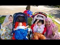SENANGNYA ARUMI JALAN JALAN SORE DITEMANI BAYI AZAM