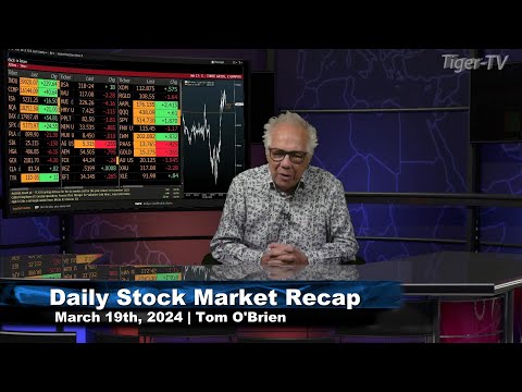 March 19th, Daily Market Recap And Announcement of Basil Chapman's Live Webinar - 2024