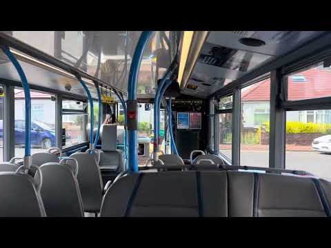 Stagecoach North East 11297 SN69 ZRC operating Service 1 to Coach Lane Campus