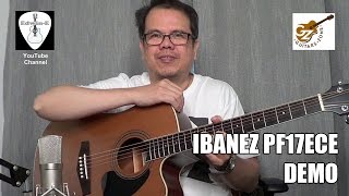 Video thumbnail for My Way - Fingestyle Cover on Ibanez PF17ECELG Acoustic Electric Guitar Demo by Edwin-E
