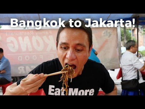 How far is Bangkok from Jakarta?