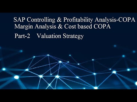 SAP COPA configuration Part 2 - Valuation Strategy