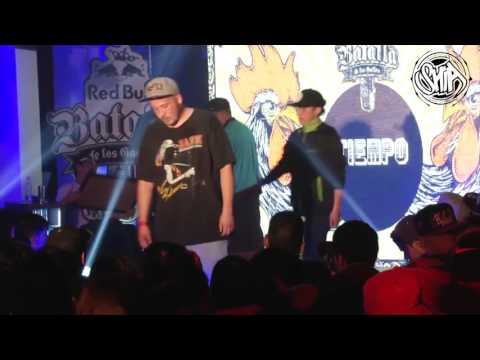 Jorge Mc vs Tom Crowley | Final Red Bull Batalla de los Gallos - Semifinal Santiago 2015