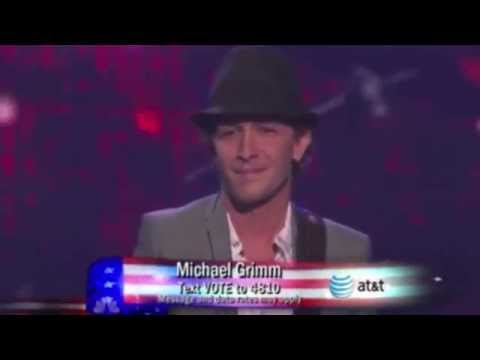 Michael Grimm - America's Got Talent  "You Can Leave Your Hat On" semi-finals