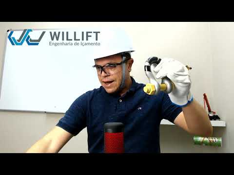 Utilização de contrapinos nas manilhas de 4 partes