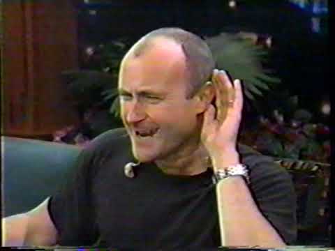Phil Collins on Tonight Show with Jay Leno (Nov 7, 1996)