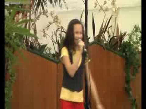 Caroline Hat vom Kiddy Contest beim Praterrummel - Schokoladistan