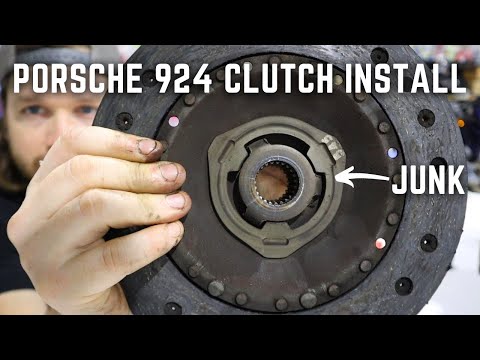 Porsche 924S Clutch Replacement