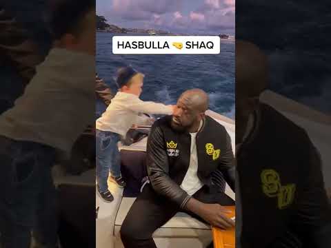 SHAQ and HASBULLA. 😂🤣 #shorts