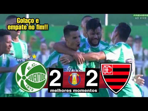 JOGAÇO EM CAXIAS | JUVENTUDE 2 X 2 OESTE - MELHORES MOMENTOS HD | BRASILEIRÃO SÉRIE B