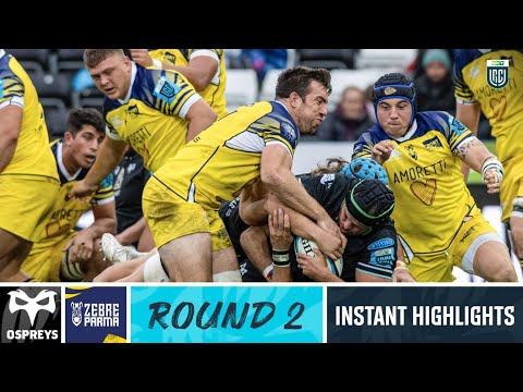 Ospreys v Zebre Parma | Instant Highlights | Round 2 | URC 2023/24