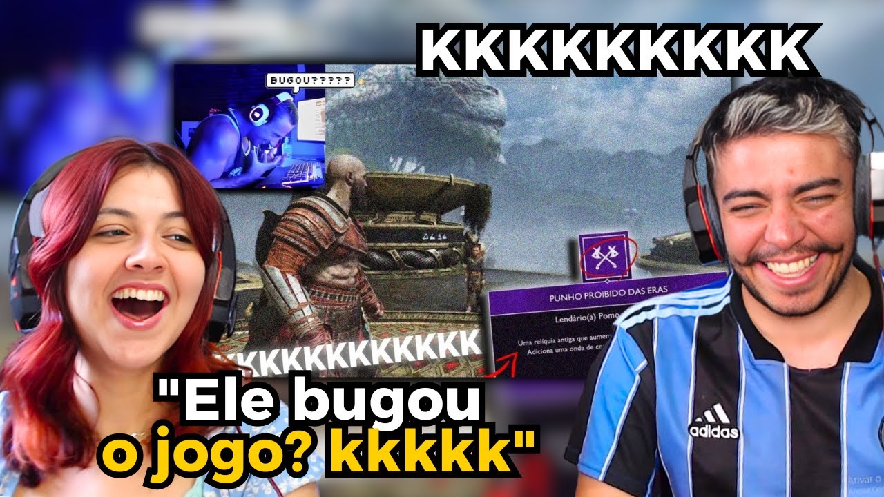 (XANDÃO) MESMO com TUTORIAL, XANDÃO FICA PRESO em PUZZLE no GOW 2018 e SE REVOLTA KKKKKKKKKK | REACT