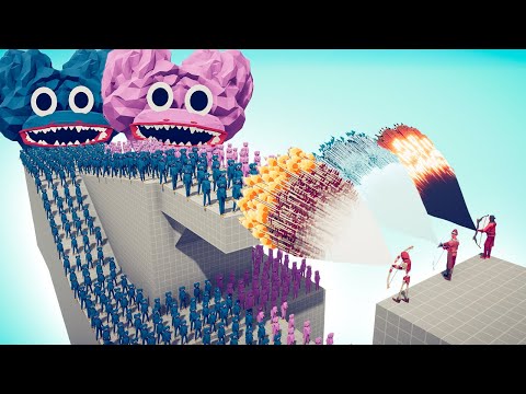 100x POPPY PLAYTIME + GIANTS vs 3x EVERY GOD - TABS | Totally Accurate Battle Simulator