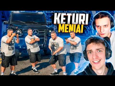 Apgavome PAREIGŪNUS su 4 MENIAIS?! | w/@MrBegedis | GTA RP Lietuviškai | GTAKaimeliai.lt