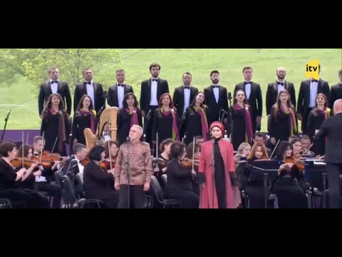 Alim Qasımovun Şuşada "Xarıbülbül" festivalındakı çıxışı | 2021