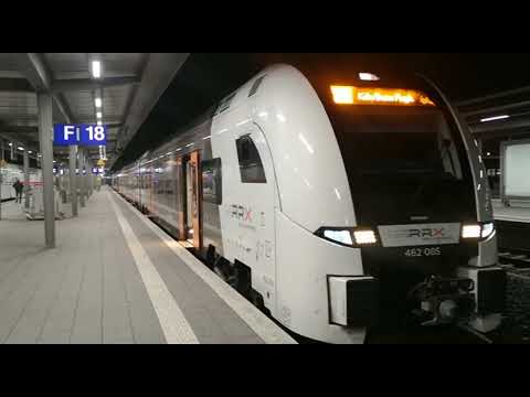 Dortmund Hbf RE6 89732 RRX 462 085 von MindenWestf nach Köln Bonn Flughafen 17.12.2022.