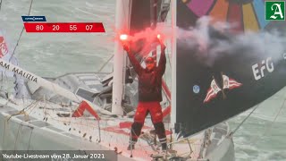 Update: Boris Herrmann im Ziel der Vendée Globe