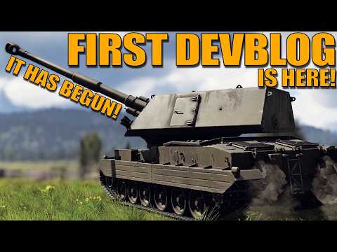 FIRST DEVBLOG of the NEXT MAJOR UPDATE is HERE! The VICKERS GBT 155! - War Thunder