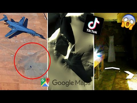 MELIHAT ALIEN, TITAN, ZOMBIE, PESAWAT RAHASIA AMERIKA DI GOOGLE MAPS/EARTH BONGKAR MISTERI TIKTOK