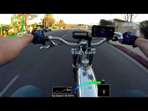 High Speed Motorized Bicycles - Athena 80 Stoker - 57mph / 15k RPM