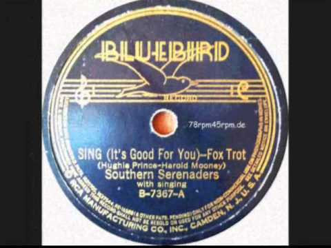 Sing It´s good for you   Southern Serenaders