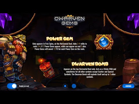 Dwarven Gems Megaways gameplay video