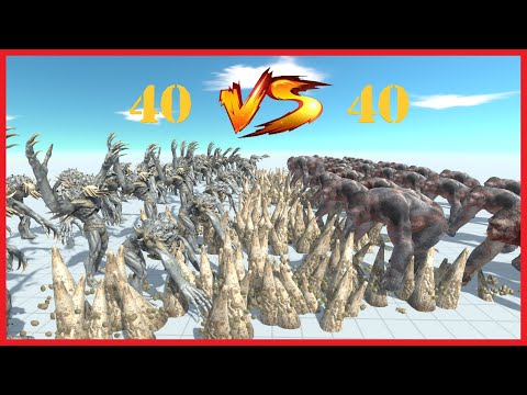 SCOURGE VS GORO THE GIANT (40VS40)- ANIMAL REVOLT BATTLE SIMULATOR