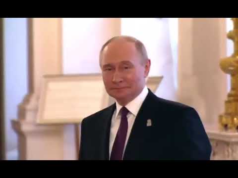The moment Russian president Putin welcomed Ibrahim Traore to Russia
