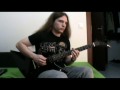 Amon Amarth - Gods of war arise (guitar cover ...